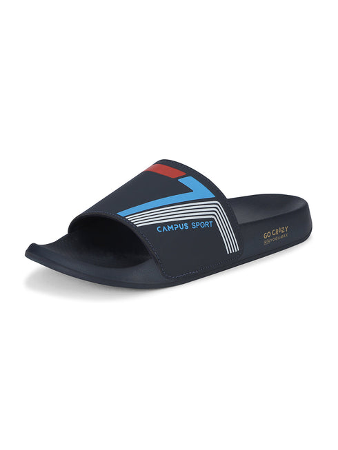 SL-439 Navy Men's Slippers