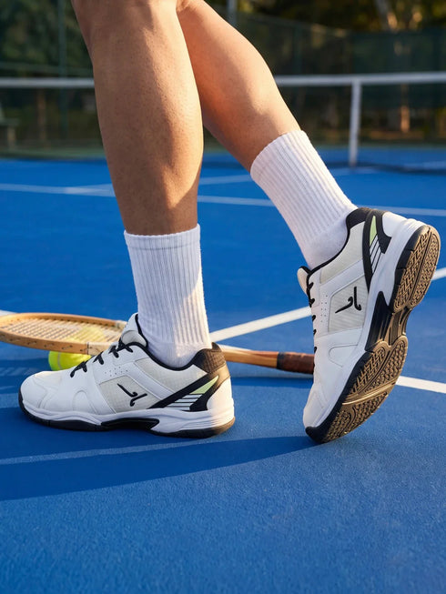 SMASH LINE White Men's Badminton Shoes