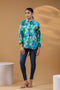 Women Floral Print Cotton Top