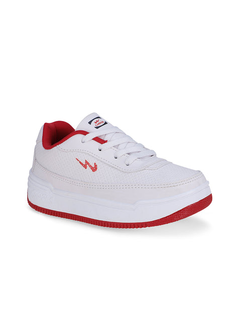 SN-02 White Kid's Sneakers