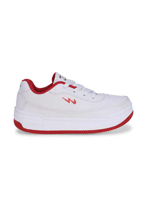 SN-02 White Kid's Sneakers