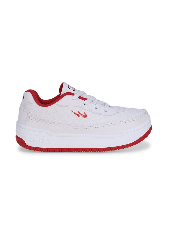 SN-02 White Kid's Sneakers
