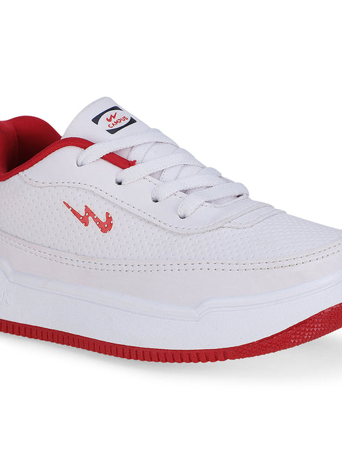 SN-02 White Kid's Sneakers