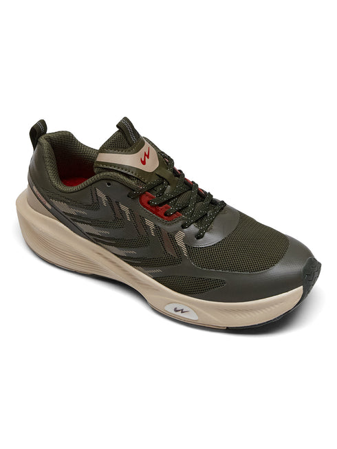 SNIPER Olive Men's Running Shoes