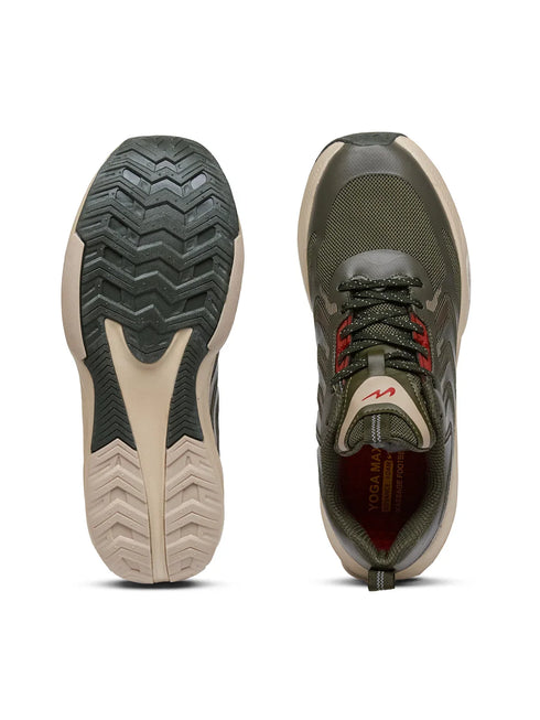 SNIPER Olive Men's Running Shoes