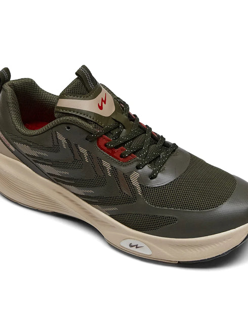 SNIPER Olive Men's Running Shoes