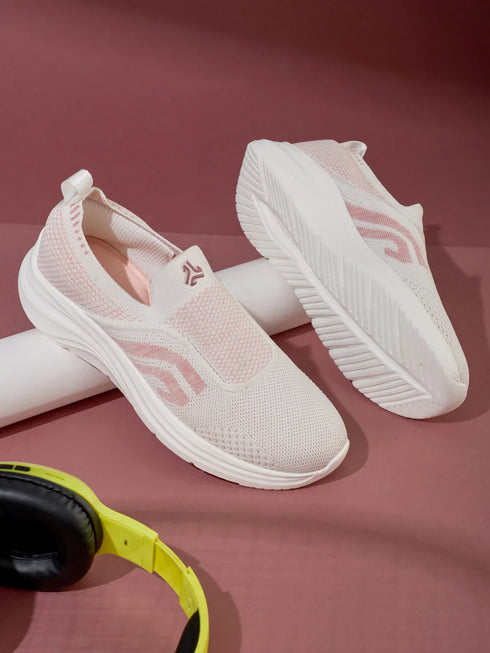 SNUTO White Women's Walking Shoes