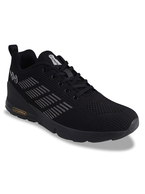 SOIL Black Men's Sports Shoes