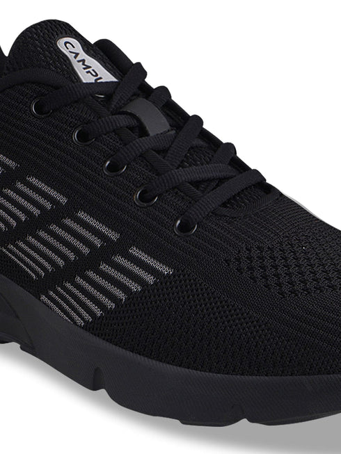 SOIL Black Men's Sports Shoes