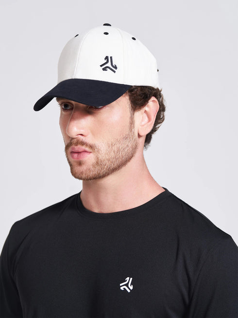 Men's Black Solid Round Neck T-Shirt
