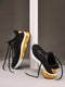 SPADE Black Men's Running Shoes