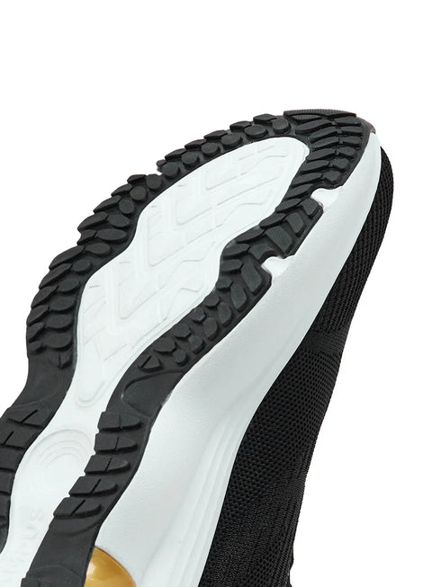 SPADE Black Men's Running Shoes