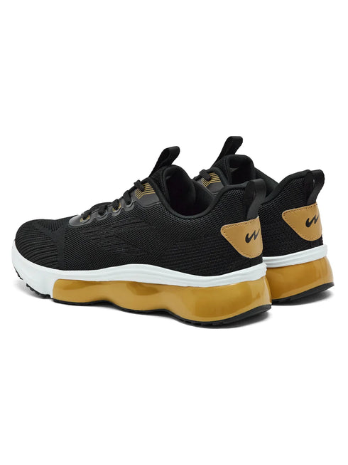 SPADE Black Men's Running Shoes