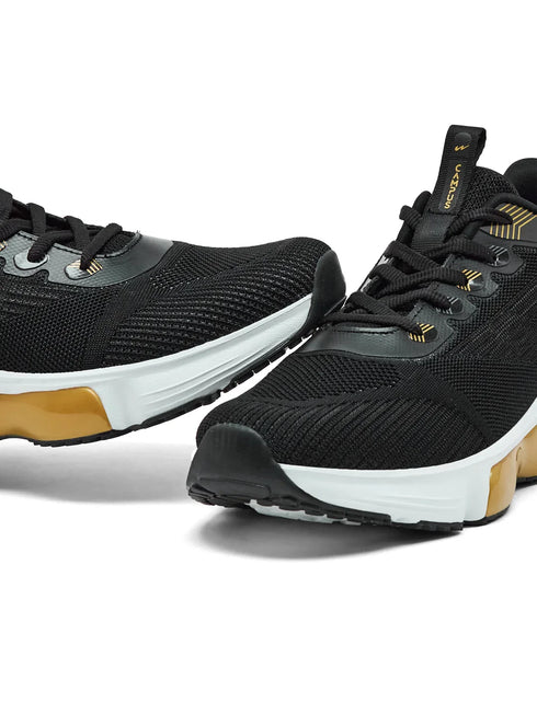 SPADE Black Men's Running Shoes