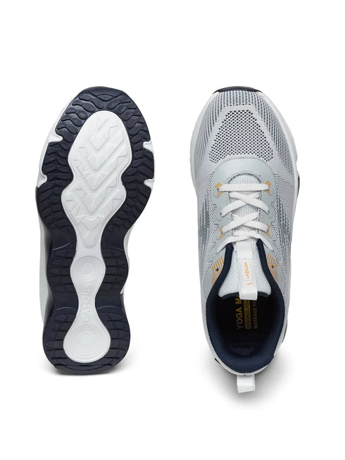 SPADE White Men's Running Shoes