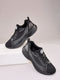SPINE Black Men's Running Shoes