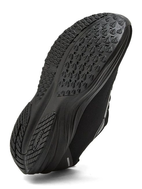 SPINE Black Men's Running Shoes