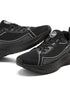 SPINE Black Men's Running Shoes