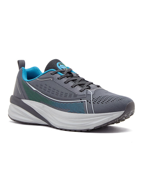 SPINE Grey Men's Running Shoes