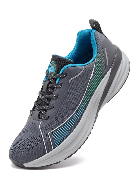 SPINE Grey Men's Running Shoes