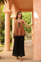 Women Printed Cotton Peplum Top