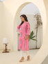 Women Striped Printed Pure Cotton Kurta