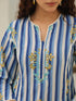Women Striped Printed Pure Cotton Kurta