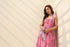 Floral Printed Pure Cotton A-Line Midi Dress