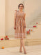 Printed Pure Cotton Fit & Flared Ethnic Dress