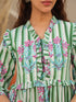 Women Printed Pure Cotton Fit & Flared Midi Ethnic Dresses