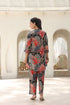Floral Printed Pure Cotton Tunic With Trousers