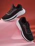 SPREE Black Women's Running Shoes
