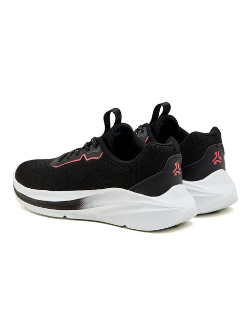 SPREE Black Women's Running Shoes