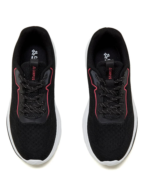 SPREE Black Women's Running Shoes