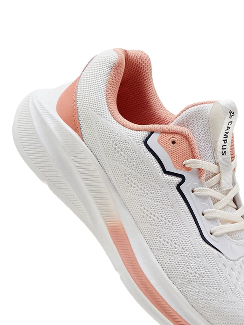 SPREE Off White Women's Running Shoes