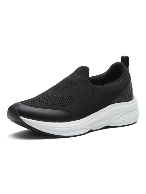 STAKU Black Men's Walking Shoes