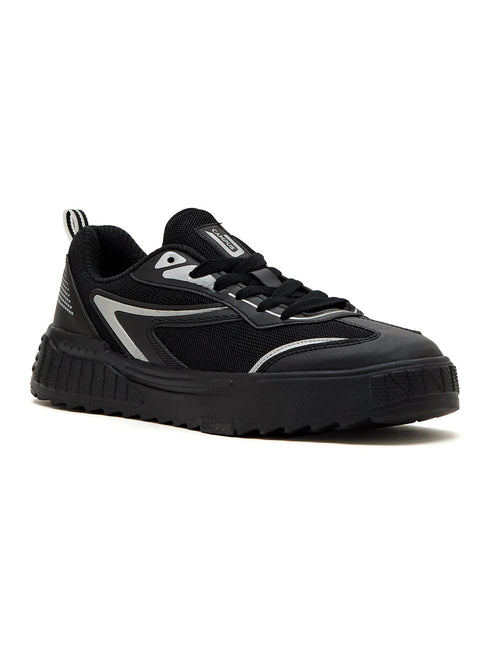 STATIC Black Men's Sneakers