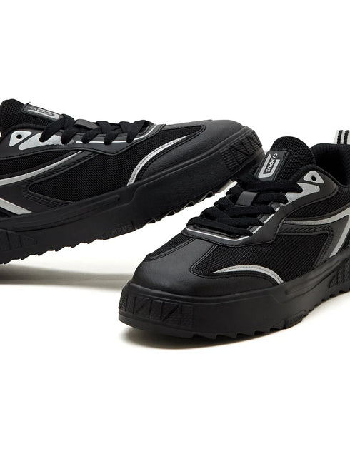 STATIC Black Men's Sneakers