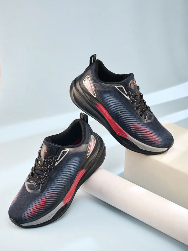 STAVE Black Men's Running Shoes