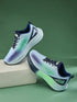 STAVE Light Blue Men's Running Shoes