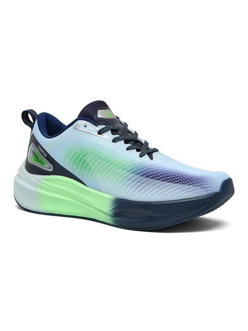STAVE Light Blue Men's Running Shoes