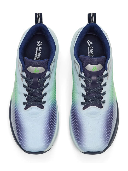 STAVE Light Blue Men's Running Shoes