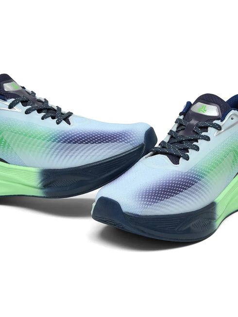 STAVE Light Blue Men's Running Shoes