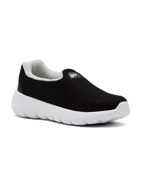 STEEVY KIDS Black Kids Walking Shoes