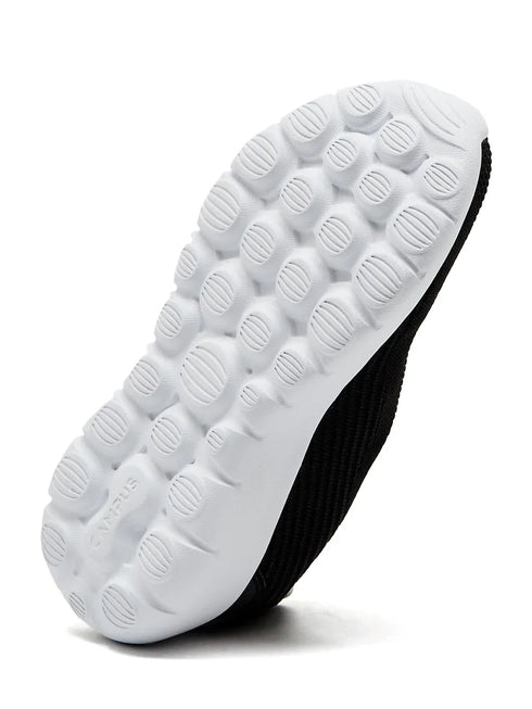 STEEVY KIDS Black Kids Walking Shoes