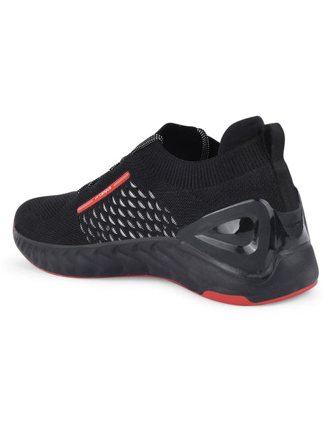 STREET-RUN Black Men's Running Shoes