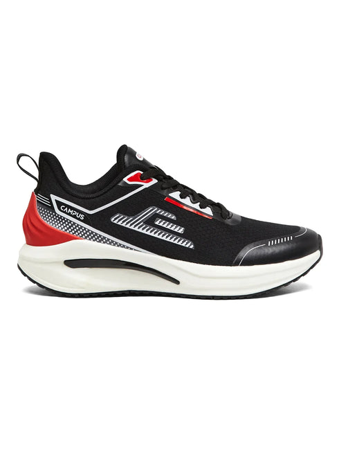 STRUT Black Men's Running Shoes