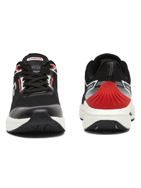 STRUT Black Men's Running Shoes