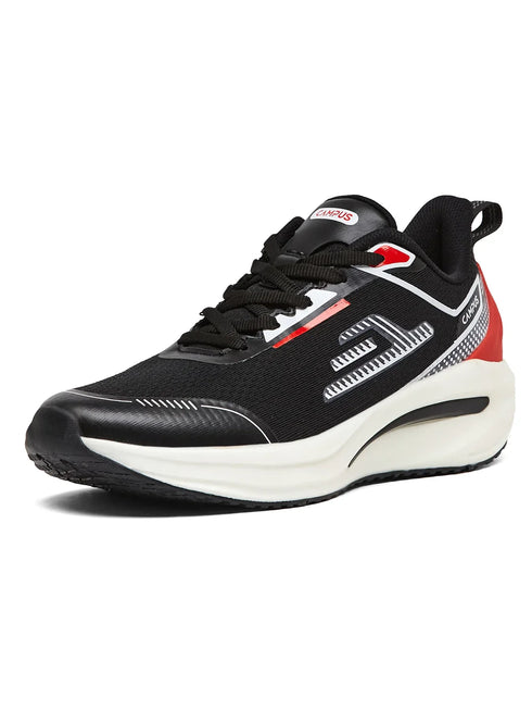 STRUT Black Men's Running Shoes