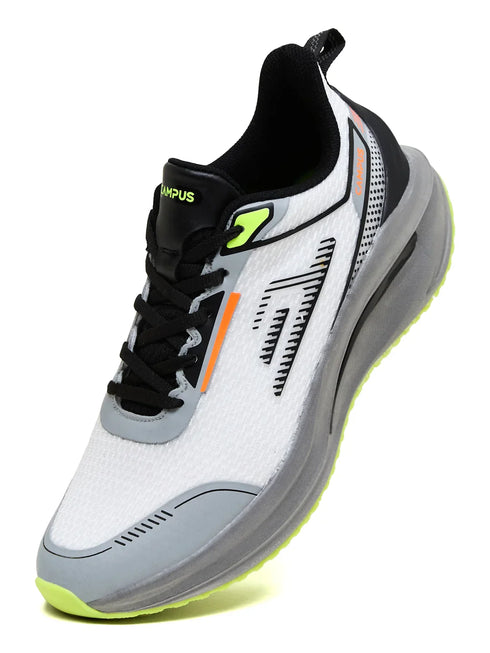 STRUT White Men's Running Shoes